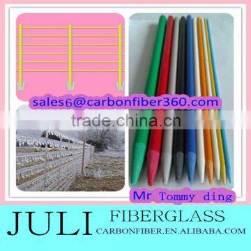 60 inches lightweight but durable fiberglass fence post for sale, fiberglass stick for portable fencing