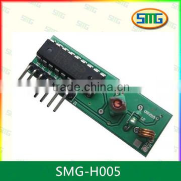 SMG-H005 433/315 Super Regenerative PT2272-M4 wireless receiver module