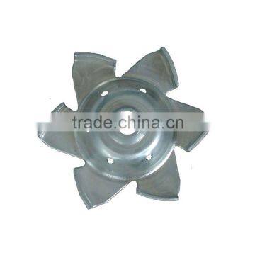 Stamping steel impeller