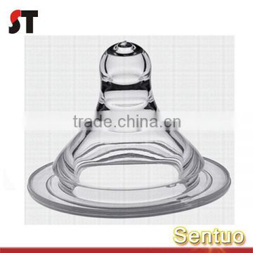 Eco-friendly Silicone Nipple For Feeding Bottle