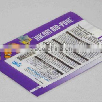 PET PE material shrink wrap film for bottle packing with customized printing