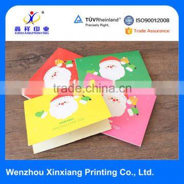 Happy New Year Handmade Pop up 3D Christmas Greeting Cards Printing                        
                                                Quality Choice
