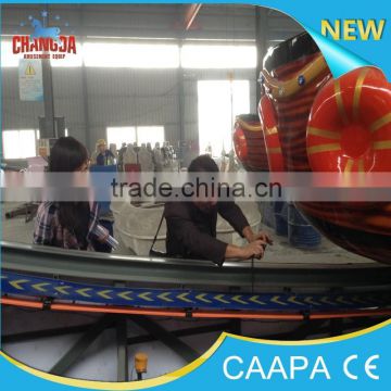 spinning boat children game!Children games outdoor rotary and sliding amusement rocking tug boat