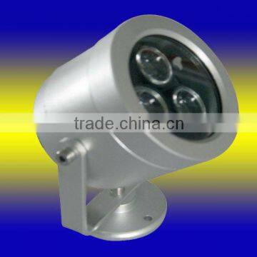 high quality color changing outdoor led spotlight 3X1W