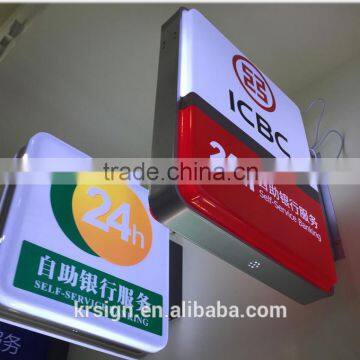 customized design LED double sided light box for advertising                        
                                                Quality Choice