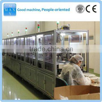 Assembly machine for disposable vacuum blood collection tube