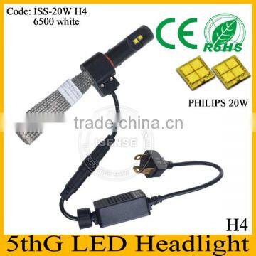 Led head light motorcycle led headlamp with ballast car led headlight