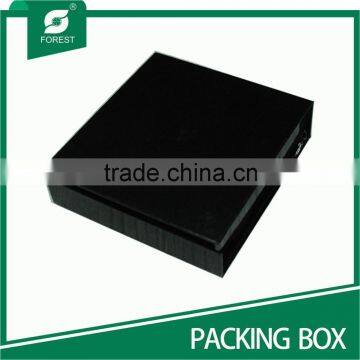 FOLDED PACKING BOX WITH MATT LAMINATION JEWELRY PACKING BOX photo-2