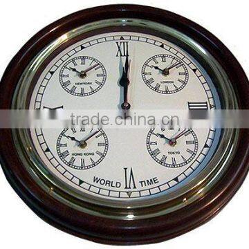 world clock/wall clock/antique clock