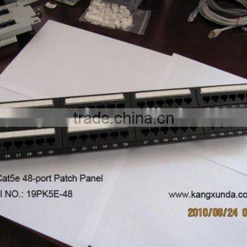 48 Ports Cat5e Cat6 Patch Panel photo-3
