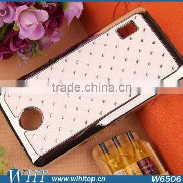 Mobile Phone Accessory Chromed Plastic Hard Back Cover for Huawei Ascend Y635