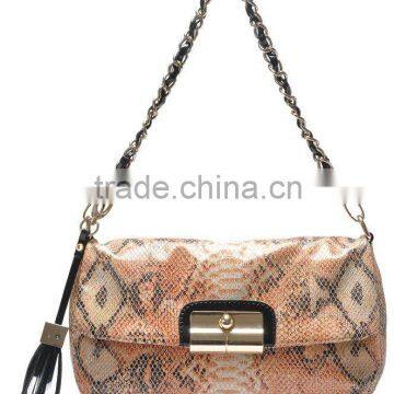 Stock Newest 2012 Lady PU Handbags in the Lowest Price