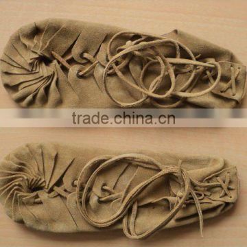 leather ladies fashion shoes from india