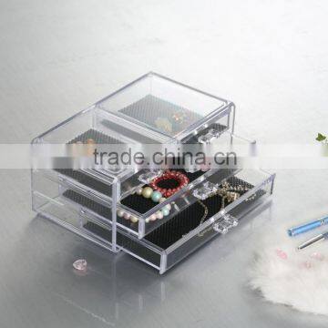 Hot sale China OEM plastic jewelry box container for cosmetic