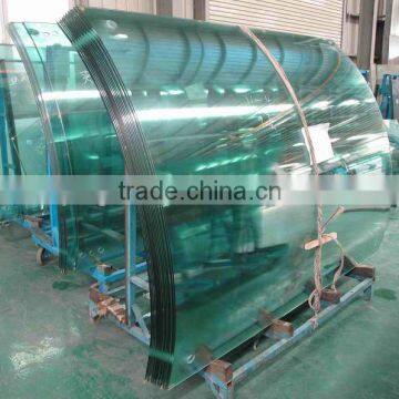 12mm Bent Toughened Glass