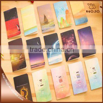 Creative design starry sky notebook