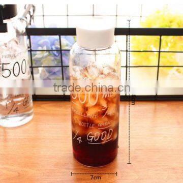 BPA Free Wholesale Summer Water Bottle Glass photo-4