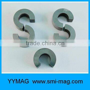 C shape sintered alnico magnet