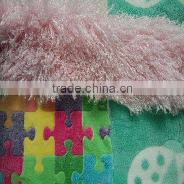 100% Polyester Baby Blanket Fabric Coral Fleece Fabric