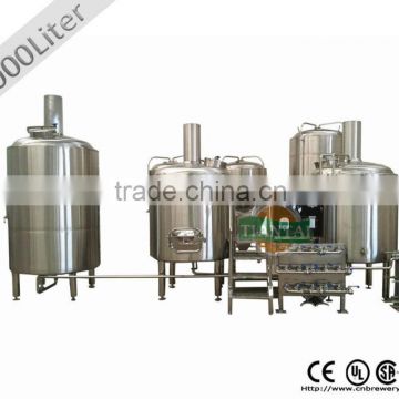 1000l stainless steel brewhouse tank