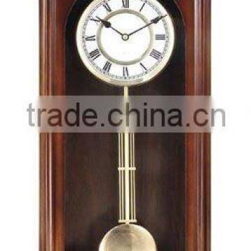 Wooden pendulum clock