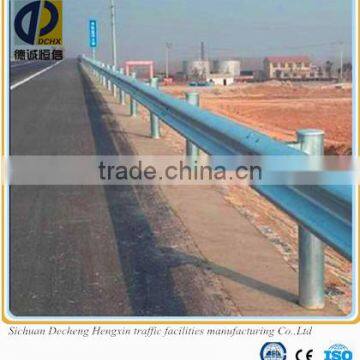 China suppliers steel safety guardrail price for road