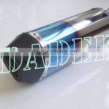 Racing Small Colorful Hexagonal Stainless Steel Exhaust Pipe for RS 100