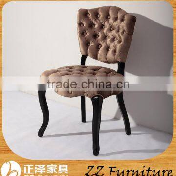 button back tufted dining chair