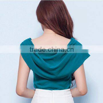 Womens Chifon Blouse Tank Top With Vest Tunic Short Sleeve Shirt OEM ODM Type Clothes Quick Ship Factory Manufacturer Guangzhou