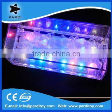 Nightclub and Bar custom led beer ice bucket acrylic
