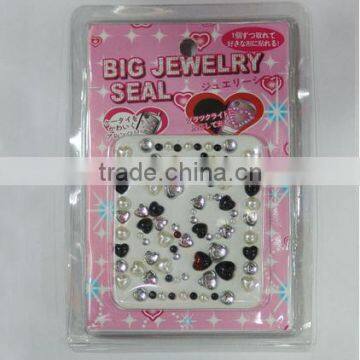 HOT Custom Rhinestone Sticker for Decoration