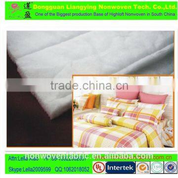 15 years manufacturer of polyester fiber batting for mattress ,Garments