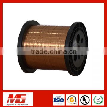 Automatic bonding stardard ultra fine rectangular enameled copper magnet wire for printed coil