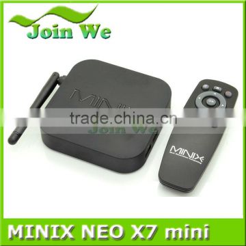 Newest Minix Neo X7 Mini Quad Core MINIX NEO X7 Mini With Bluetooth Smart set top box