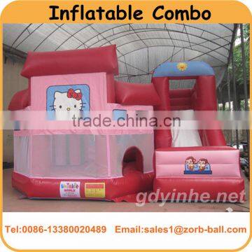 2016 Hot sale HELLOKITTY inflatable bouncy house jumping castle