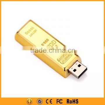 Alibaba Hotest Gold Bar 128GB USB Flash Drive 3.0                        
                                                Quality Choice