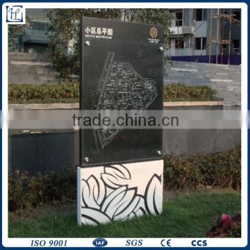 traffic outdoor plastic sign board