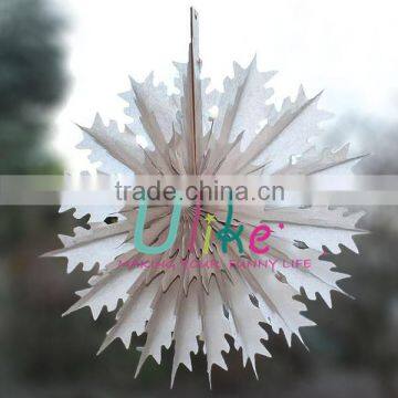 christmas hanging decoration paper snowflakes christmas decor snowflakes white christmas honeycomb snowflake