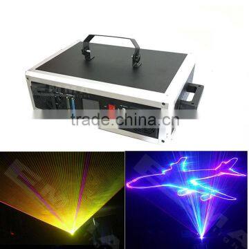 NEW 5000MW RGB Full Color Animation laser light with SD Card/christmas laser light