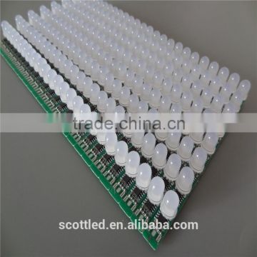 digital pixel rgb led module lights,DC12V input rgb led pixel 12mm waterproof IP68 available