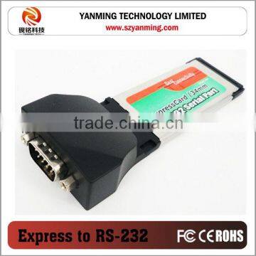 Express card to Serial RS-232 DB9 port with chip PL2303 211