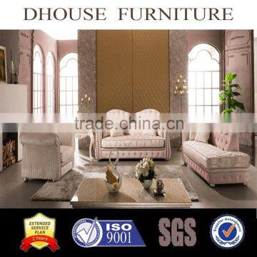 Italian New Classic Fabric Chesterfield Sofa AL153