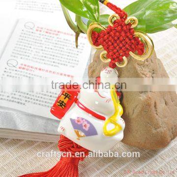 Lucky Cat Car Accessory for Hanging