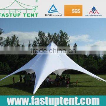 Star Shade Tent with logo for commercial advertising promotion