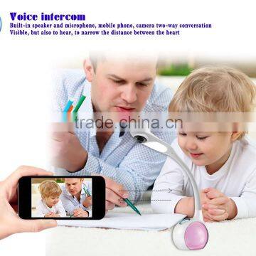WIFI 1080P Smart Baby Watching Camera Lamp 10MP Table Lamp for Baby photo-5