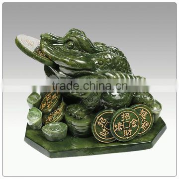 Feng Shui Big Jade Money Frog Toad For Wealth ,best products for import