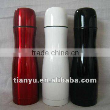 New slim shape stainless steel vacuum water bottle 500ml