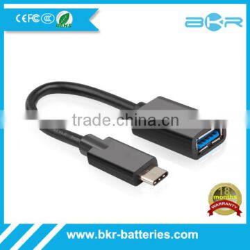 USB-C (Male) to USB3.0 A Female Cable(Black) photo-2