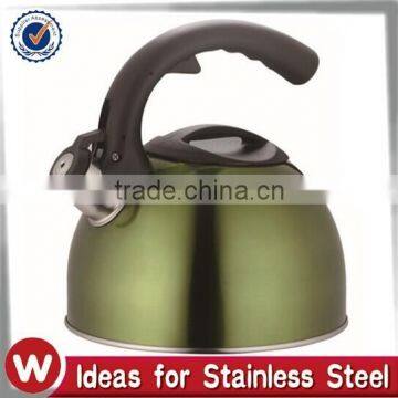 Stainless Steel Whistling Kettle With Coating
