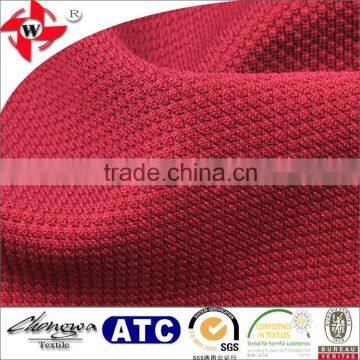 chuangwei textile 2015 newest jacquard mesh fabric for sportswear